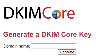 DKIM Record Generator